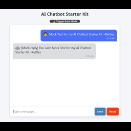 AI Chatbot Starter Kit