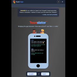 Teenslator