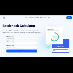 PC Bottleneck Calculator