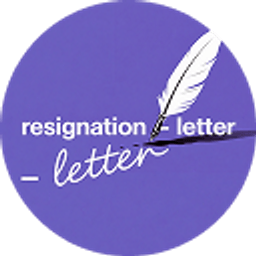 Resignation Letter Template