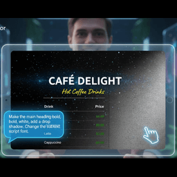 Editing text in images made accurate