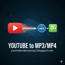 Youtube to mp3 and mp4  on blogger