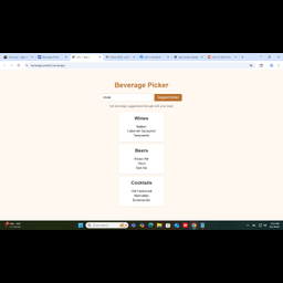 Beverage Picker