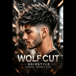 wolf cut men