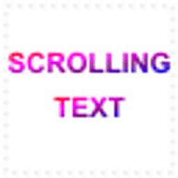 Scrolling Text