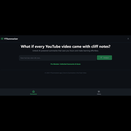 YTSummarizer