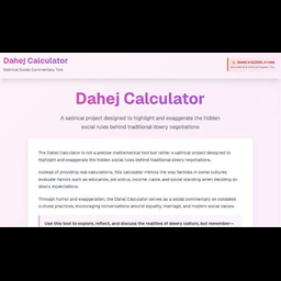 Dahej Calculator