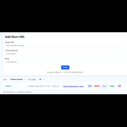 A new shorURL service for free isok.co