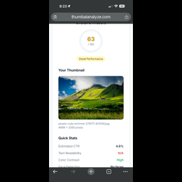A Thumbnail Analyzer 