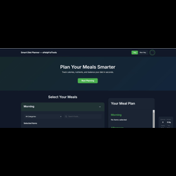 Daily Diet Planner – Calories Calculator