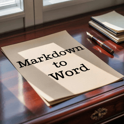 Markdown to Word Converter