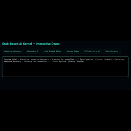 AI Noværa OS — Futuristic AI-First demo