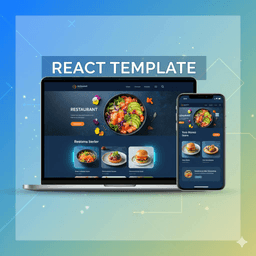 Modern React Restaurant Template