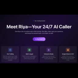 Meet Riya - Your 24/7 AI Caller
