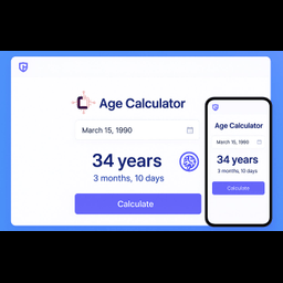 Age Calculator | Fintech Shield