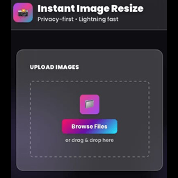 Instant Image Resize
