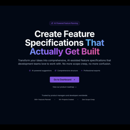 FeatureSpec