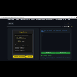 Peelcode Javascript Closures