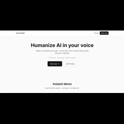 Humanizing AI