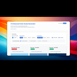 Accessible Color Scale Generator