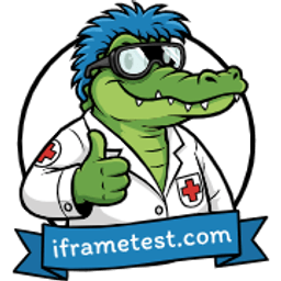 Modern iFrame Tester