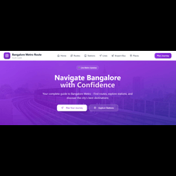 Namma Metro Bangalore Route Guide