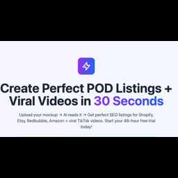 PODGenius - AI Image to Video for POD