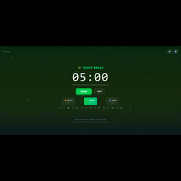 Rain Pomodoro - ForgeToolz