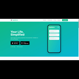 3 modern landing page templates.