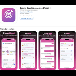 CoAim: Couples goal,Mood Track