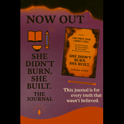 She Didn’t Burn. She Built