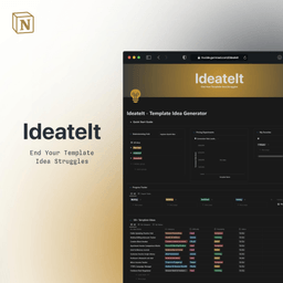 IdeateIt - Template Idea Generator