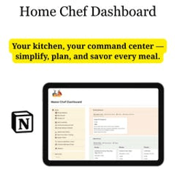 Home Chef Dashboard