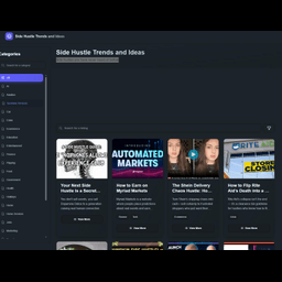 Side Hustle Trends and Ideas