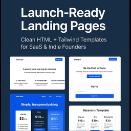 Launch-Ready Landing Pages