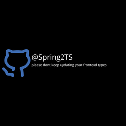 Spring2TS - Never write fetch calls