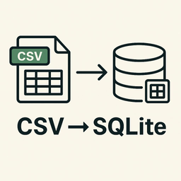 CSV to SQLite