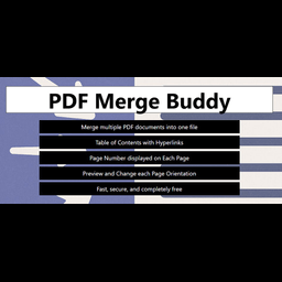 PDF Merge Buddy