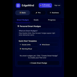 EdgeMind – Smart Alerts (solo and team)