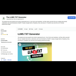 The LLMS.TXT Generator