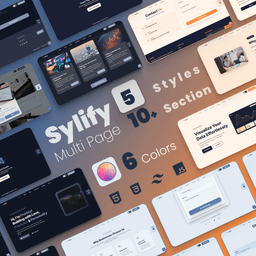Sylify - Premium Tailwind Template