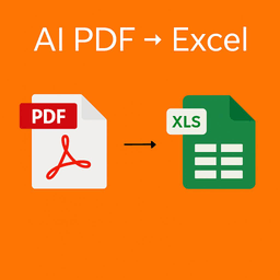 SriVSR – AI PDF to Excel Converter