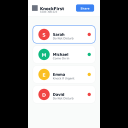 KnockFirst