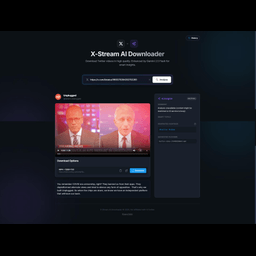 X-Stream AI Twitter Video Downloader