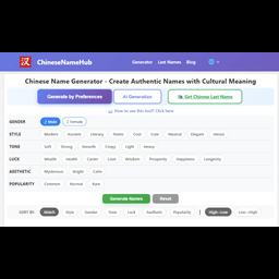 chinese name generator