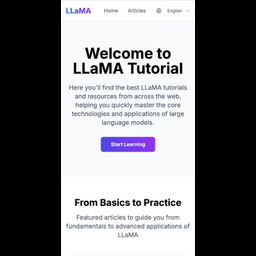LLaMA Tutorial
