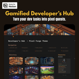 Gamified Notion Developer's Hub