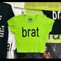 Brat generator Green and White Free 2025