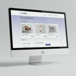 Marketplace website template 