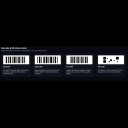 Sequence & Bulk Barcode / QR generator 